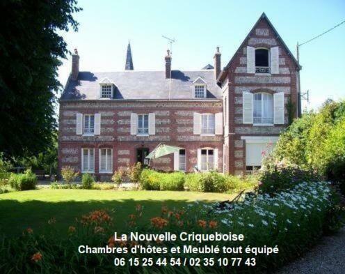 La Nouvelle Criqueboise Bed & Breakfast Criquebeuf-en-Caux Eksteriør bilde